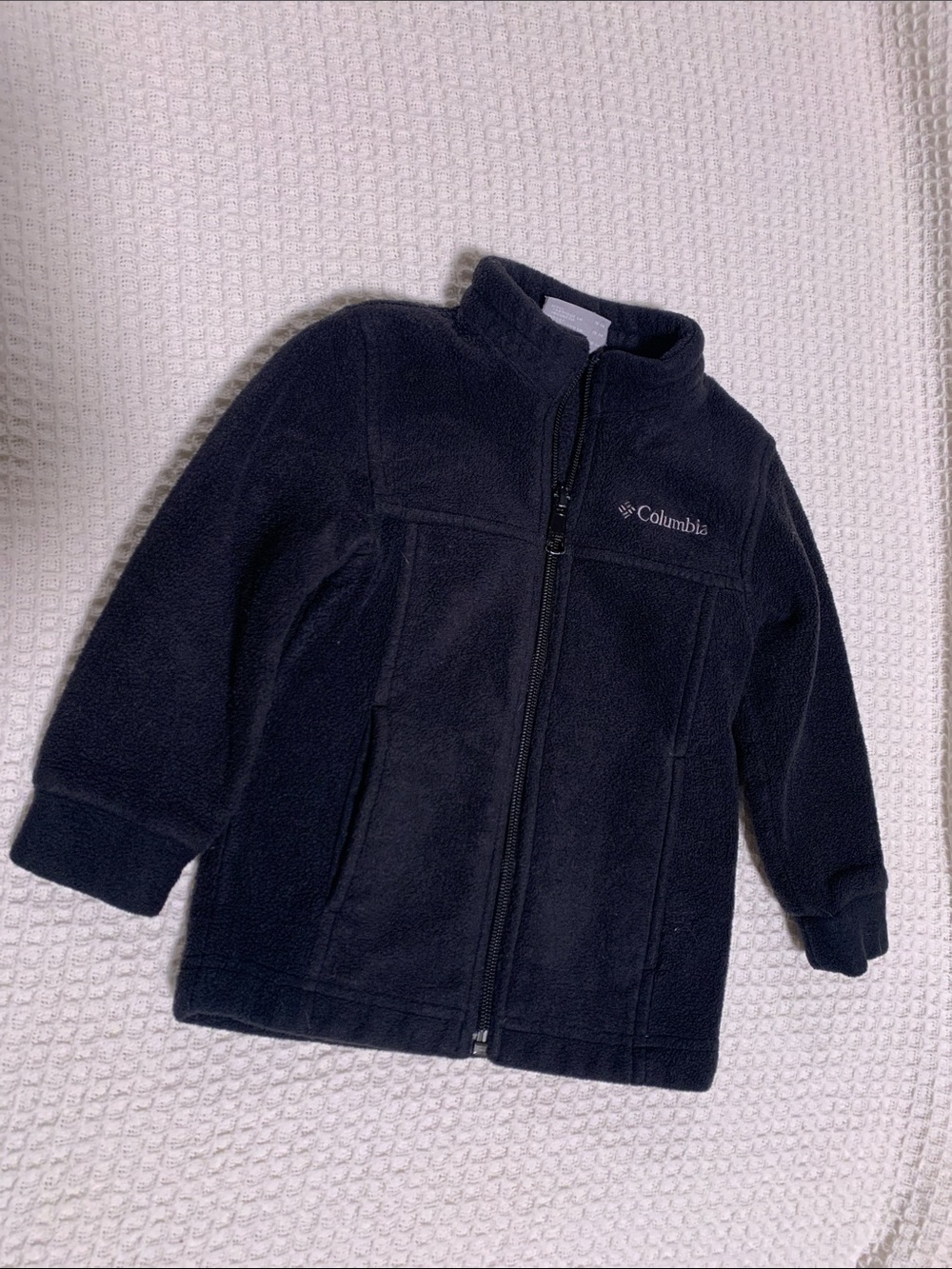Columbia Kids Navy Full-Zip Fleece Jacket